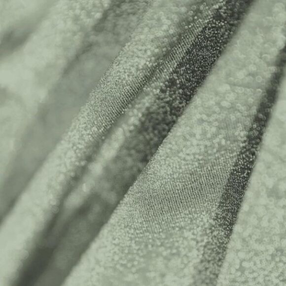 Zaful 2 Piece Light Green Metallic Shiny Swimsuit - Picture 4 of 6